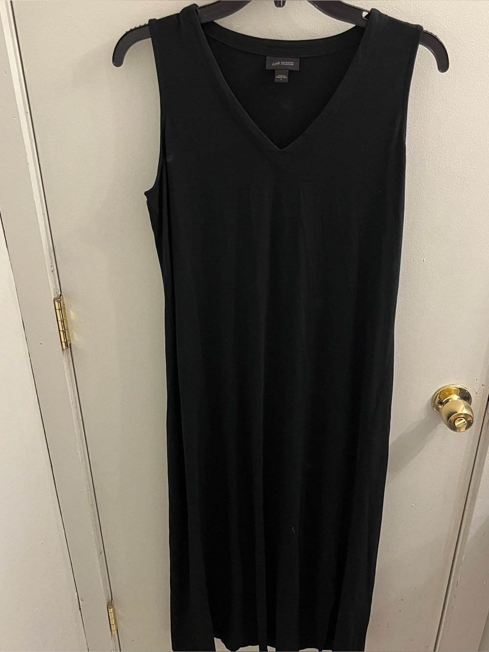 J Jill Max Dress With Small Slit Size Small